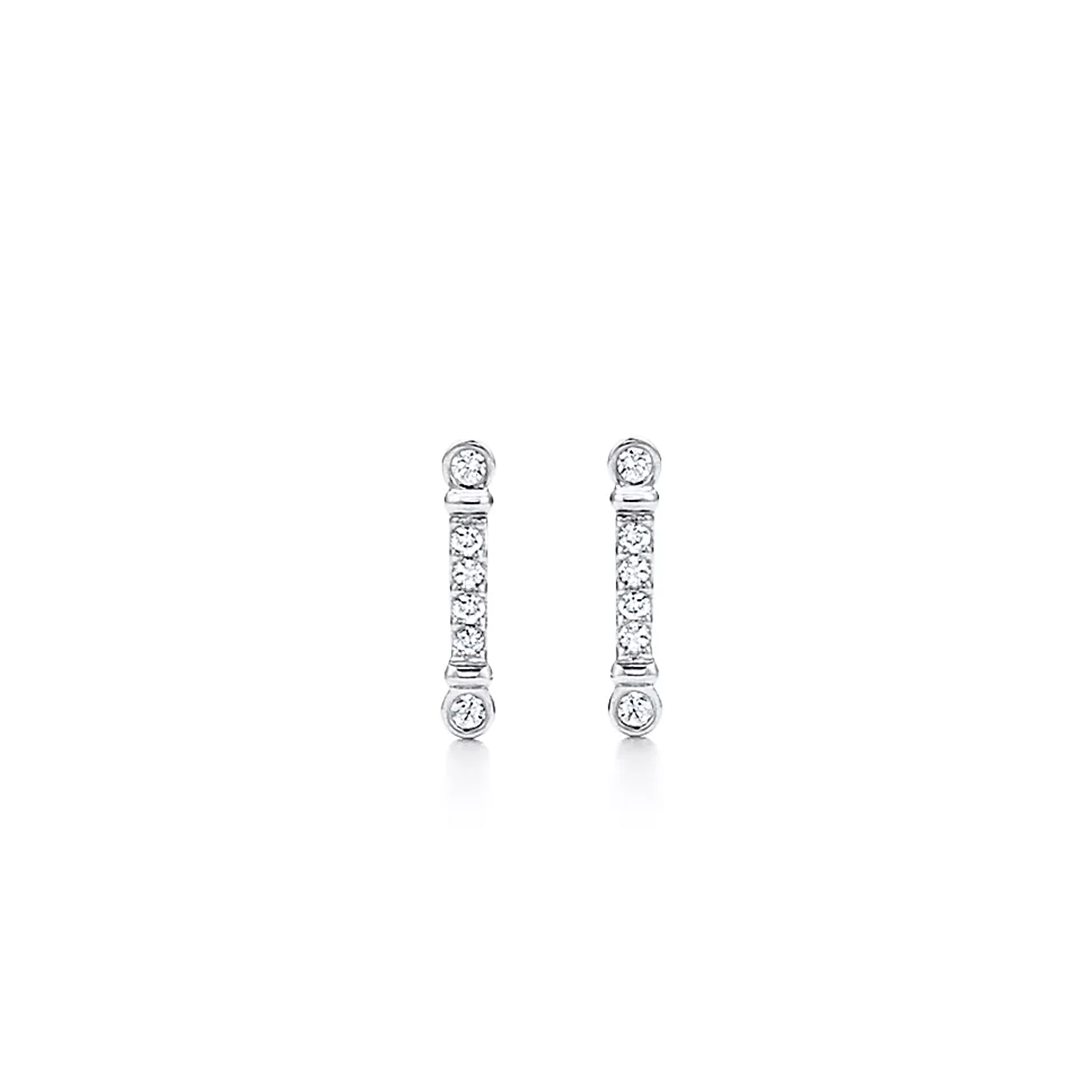 TIFFANY FLEUR DE LIS STEM EARRINGS 60011827